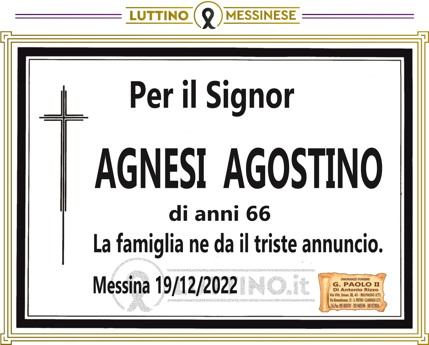 Agostino  Agnesi